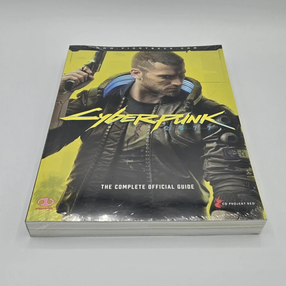 2020 Piggyback Cyberpunk 2077 The Complete Official Guide Softcover‎ NEW Sealed!